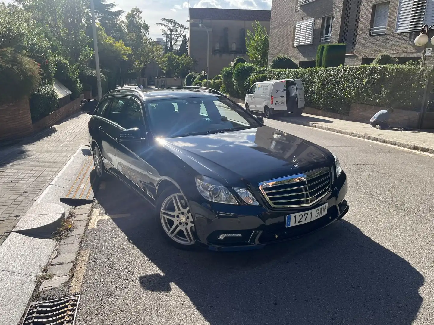 Mercedes-Benz E 350 Estate 350CDI BE Elegance 4M Aut. Negro - 2