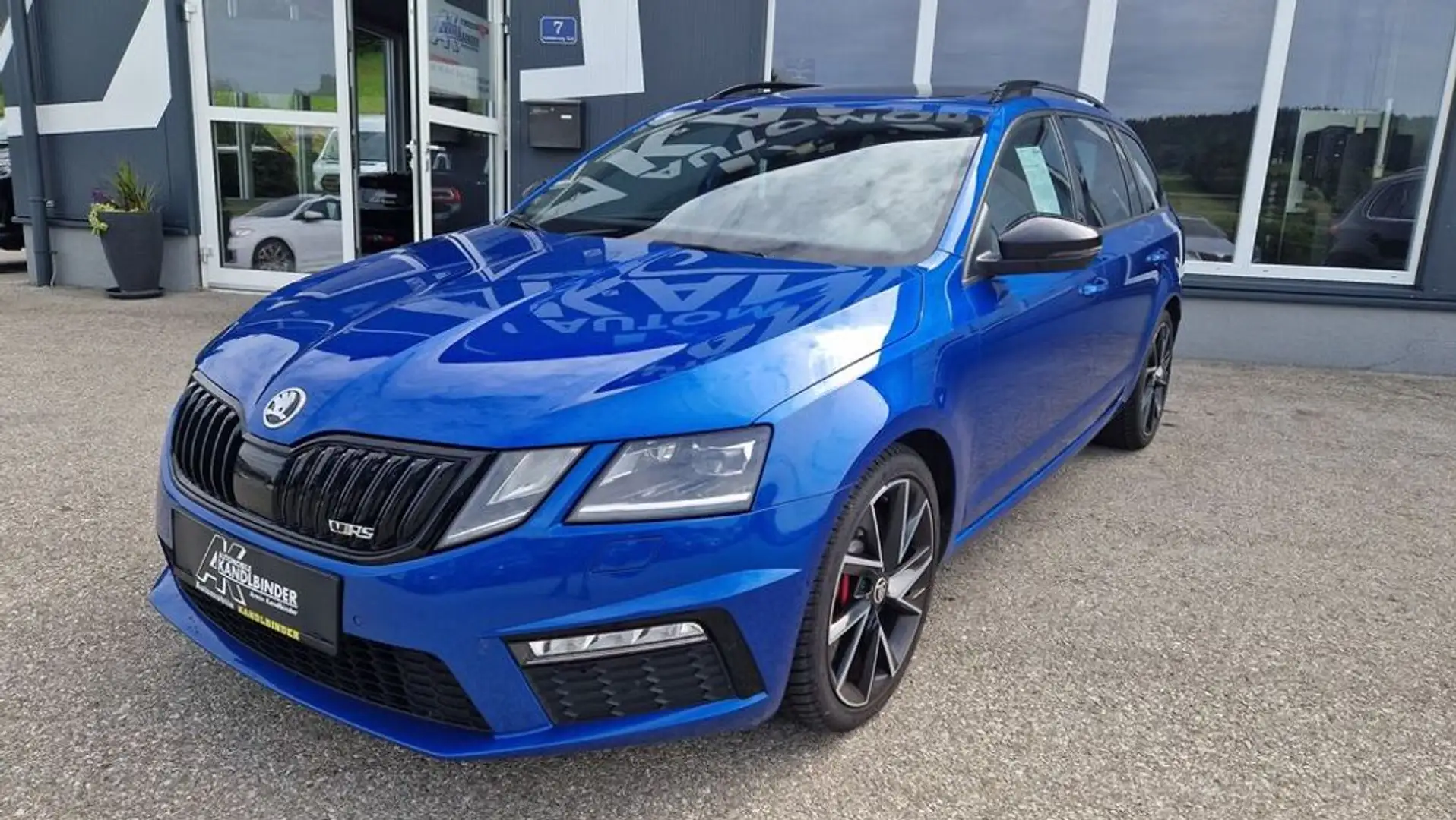 Skoda Octavia Combi RS DSG ''Top Ausstattung'' Blauw - 1