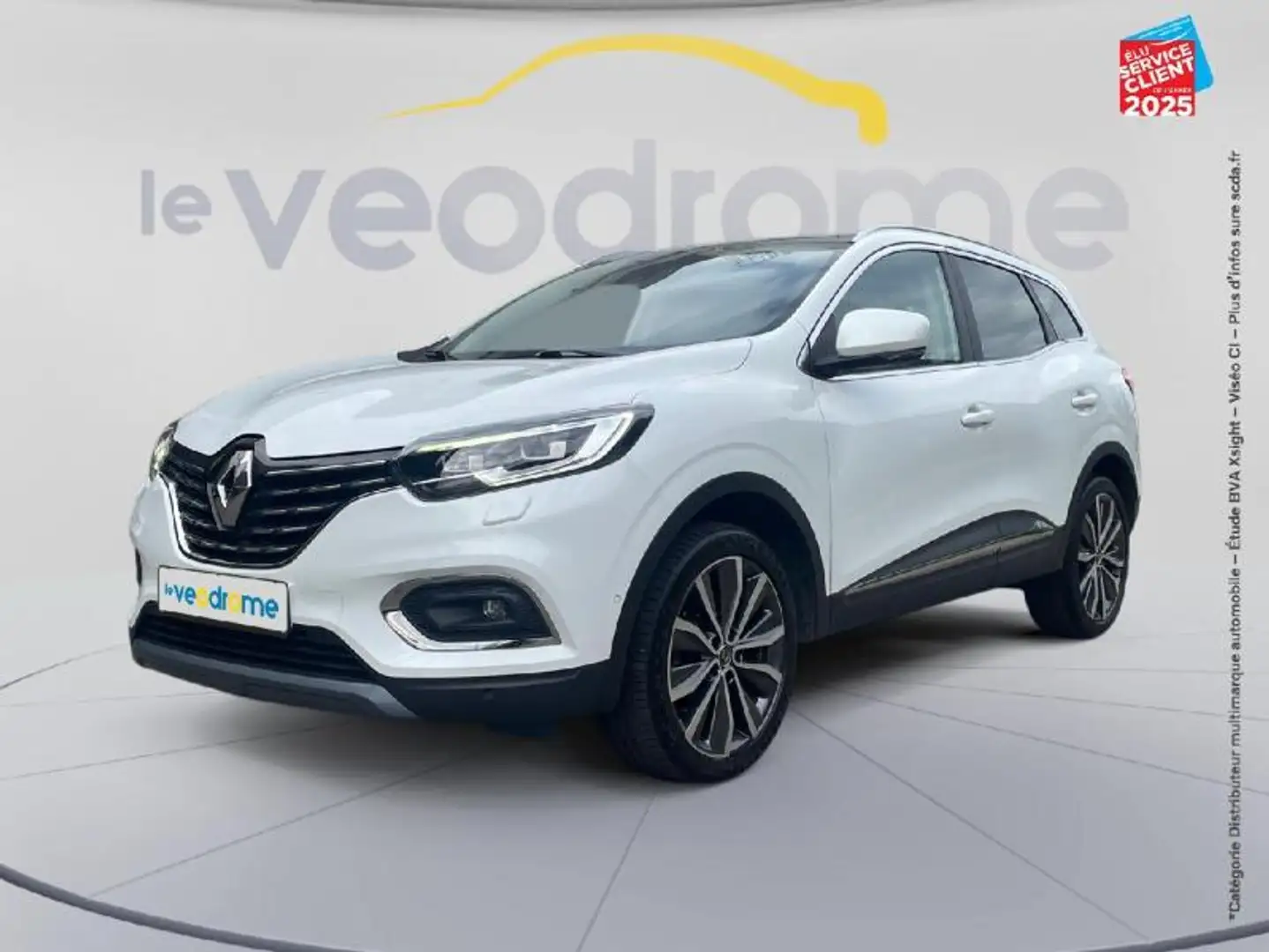 Renault Kadjar 1.3 TCe 160ch FAP Intens EDC Blanc - 1