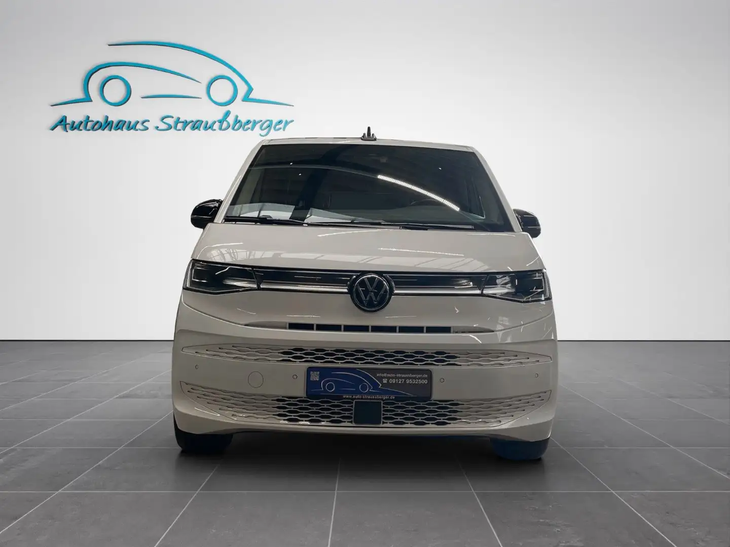Volkswagen T7 Multivan Style lang IQL ACC SHZ RFK 7S AHK 3Z Weiß - 2