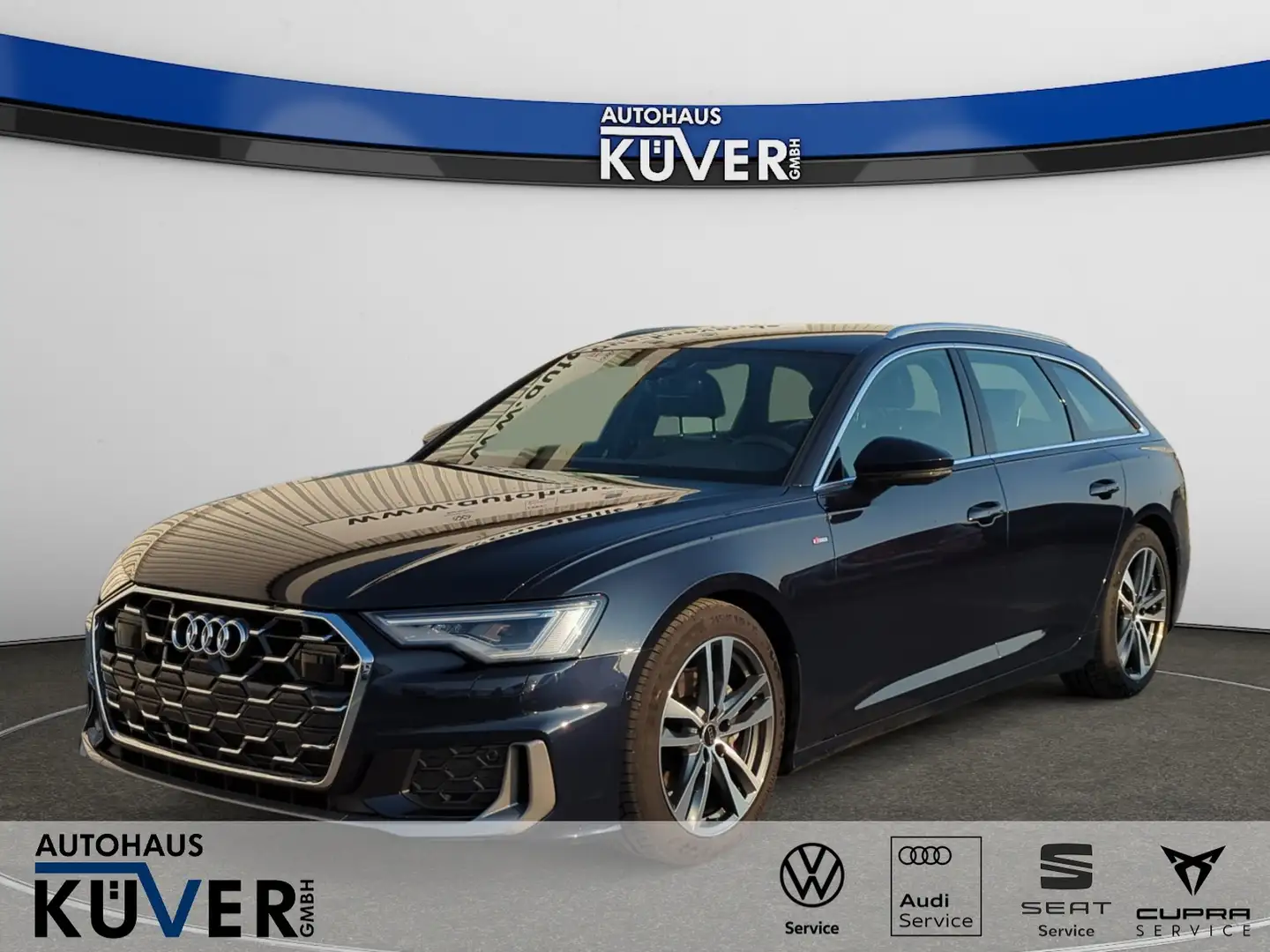Audi A6 Avant S-Line 40 TDI S-Tronic ACC+Matrix+Navi Blau - 1
