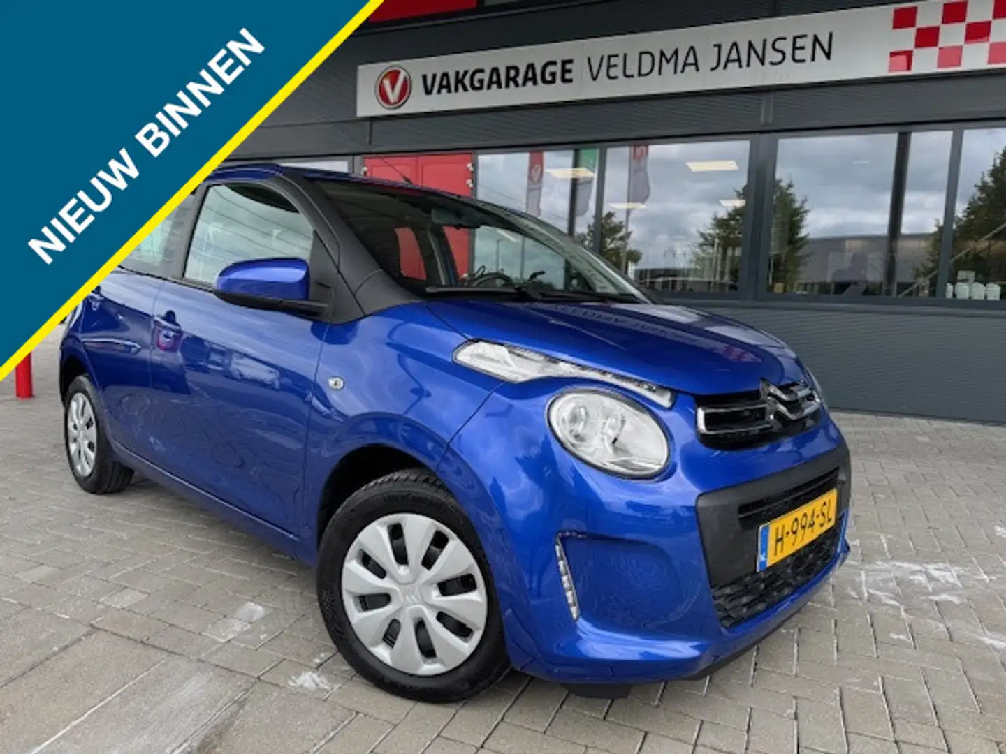 Citroen C1 1.0 VTi FEEL 5-DRS. + AIRCO 1e EIG. Blauw - 1