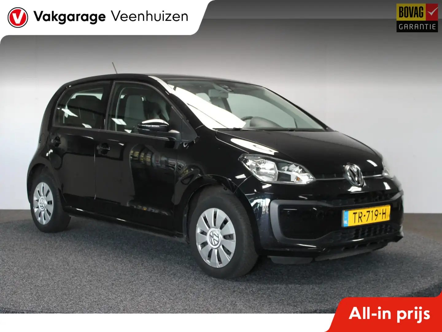 Volkswagen up! 1.0 BMT move up!|Rijklaar prijs|Cruise|DAB|Airco| Schwarz - 1