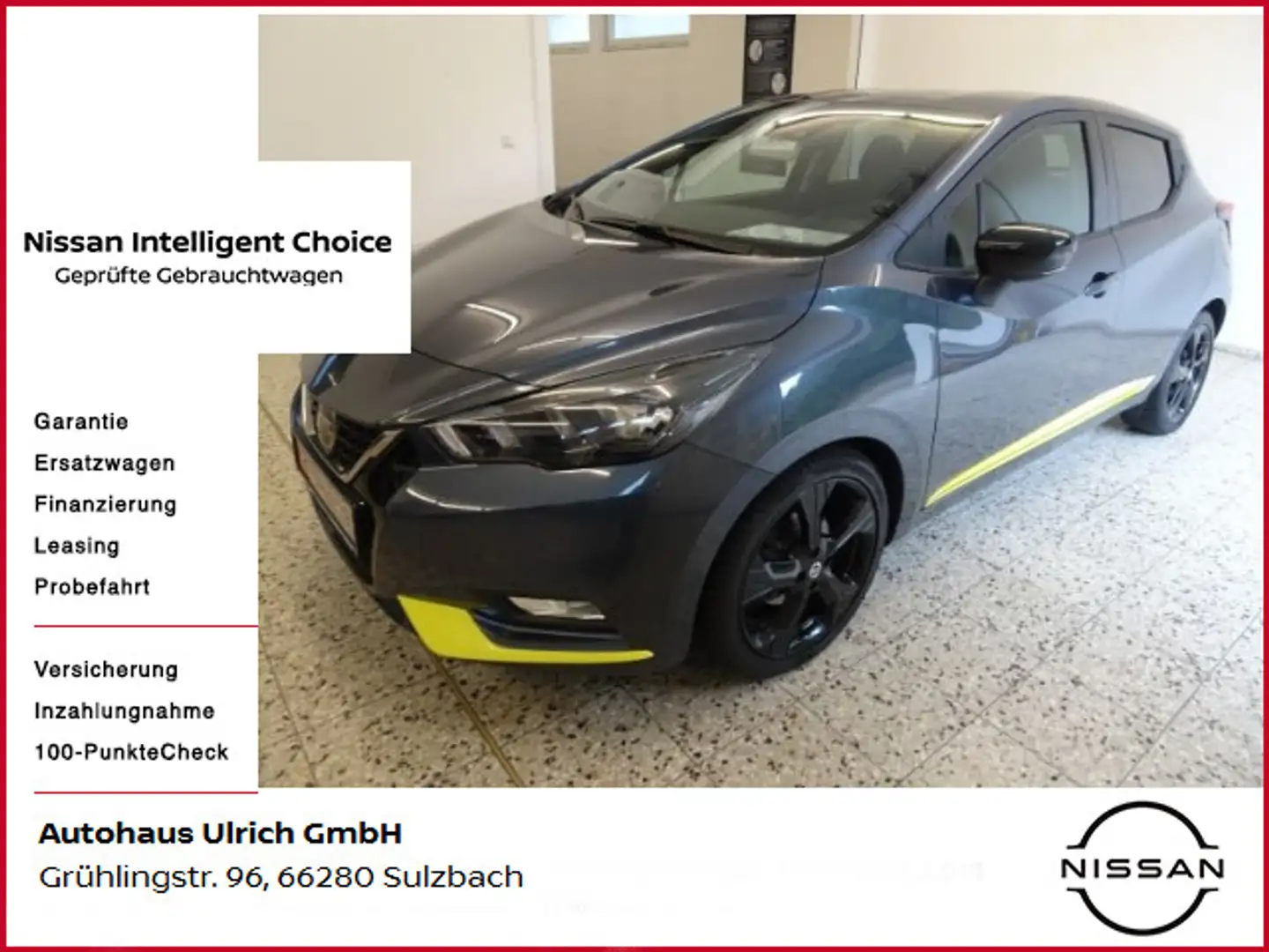 Nissan Micra 1.0 IG-T Kiiro AUTOMATIK Grau - 1