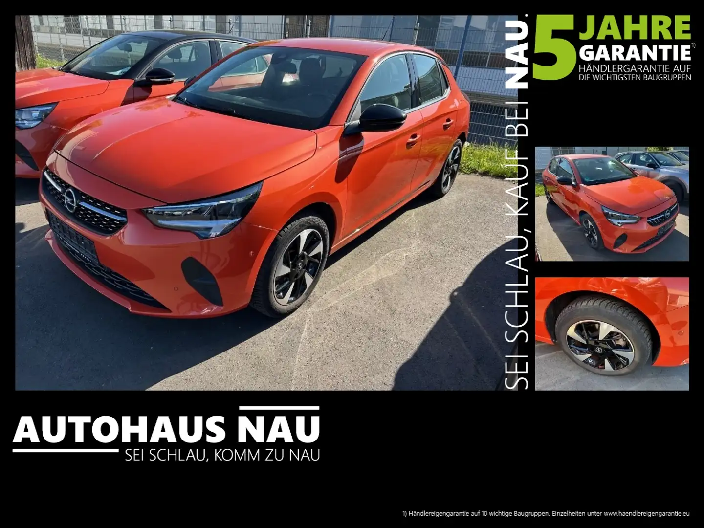 Opel Corsa-e Elegance Orange - 1