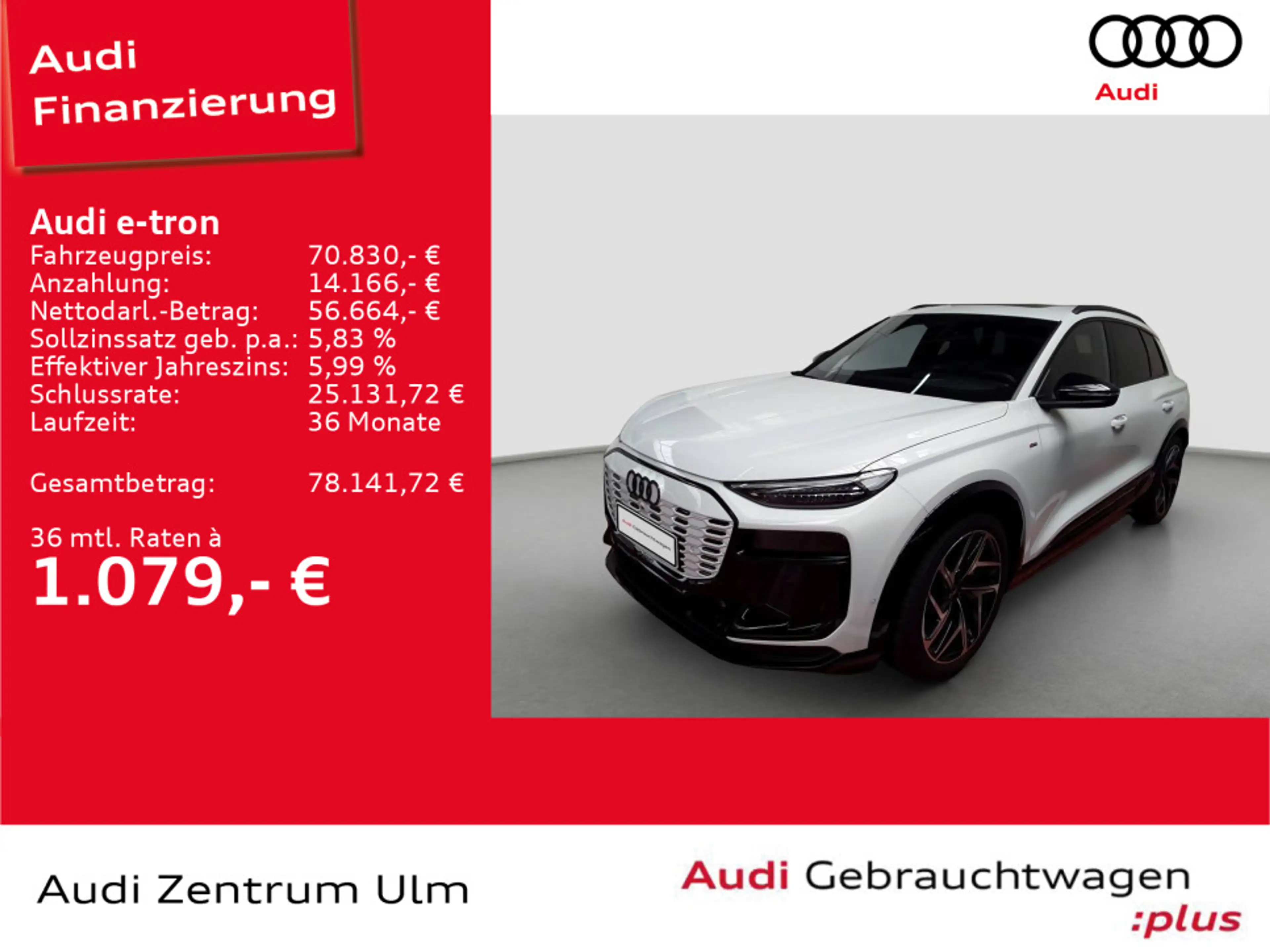 Audi e-tron Q6 S-Line e-tron qu 21 AHK B&O HuD PANO 5 — photo 3
