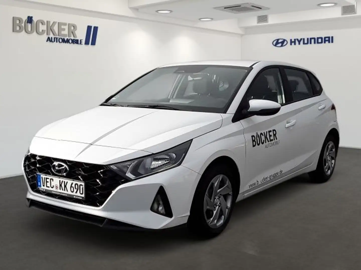 Hyundai i20 1.0 Select Klima Tempmat Bluetooth GRA MFL Weiß - 2