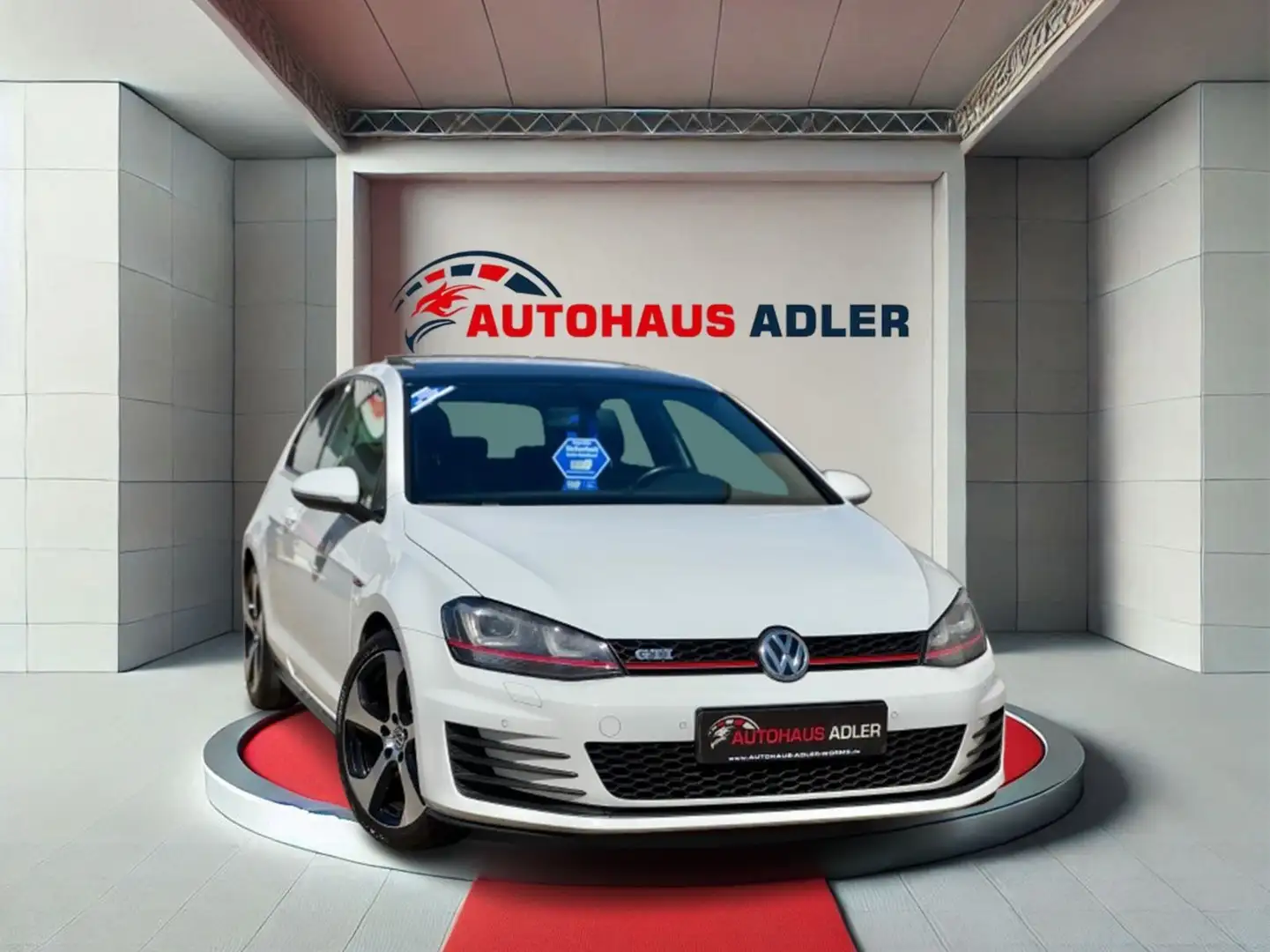 Volkswagen Golf VII GTI BMT*1HD*AUTO*NAVI*AHK*KAMERA*STANDH Weiß - 1