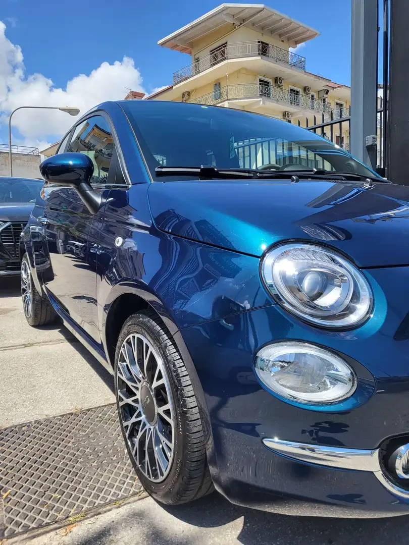 Fiat 500 1.0 hybrid Dolcevita 70cv Bleu - 1