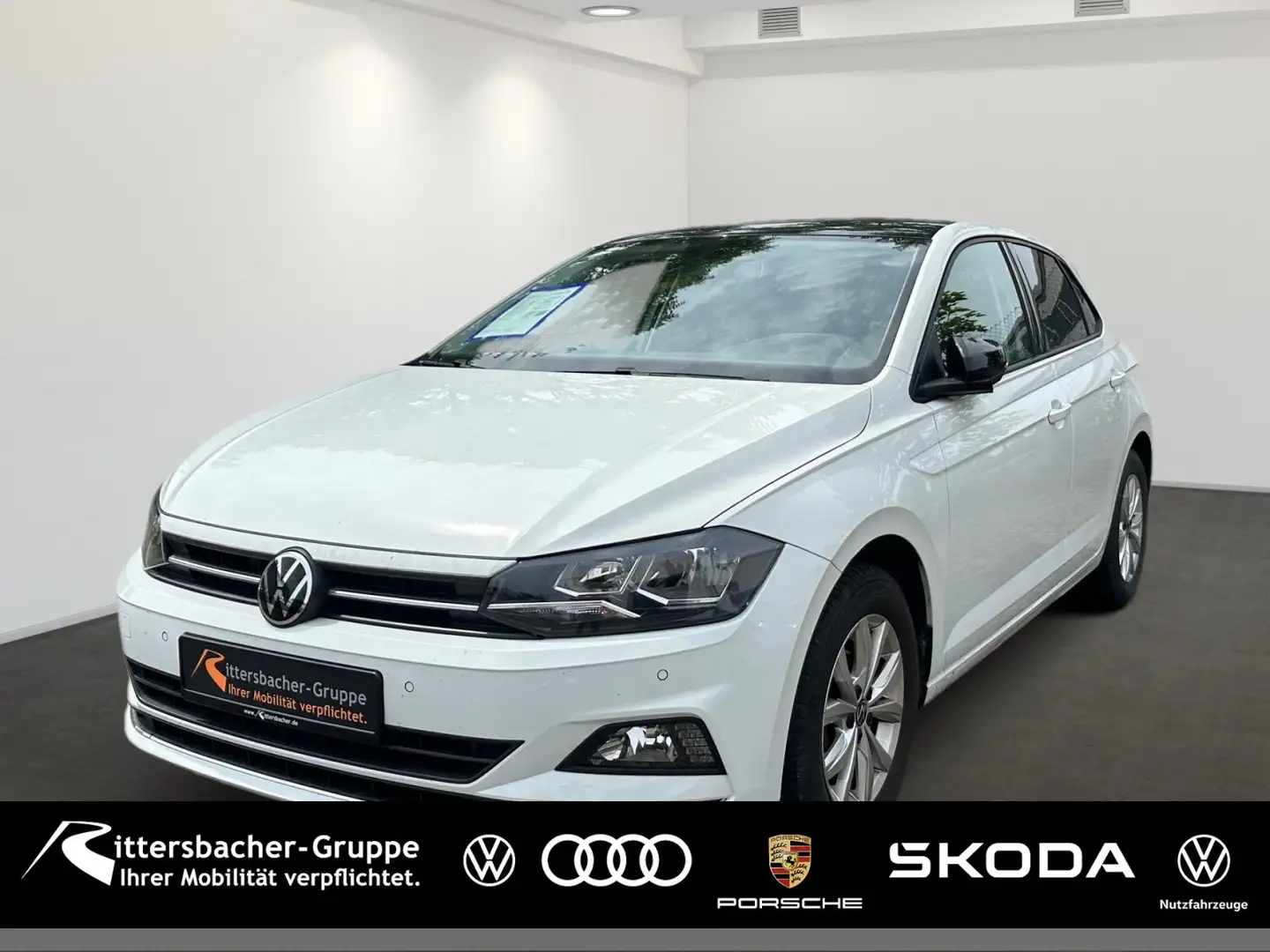 Volkswagen Polo 1.0 TSI Highline Navi Klima Wit - 1