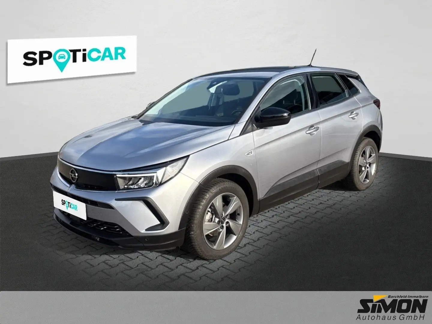 Opel Grandland Grandland 1.2 Enjoy 130PS MT6 / Alu, Sitzheizung Silber - 1