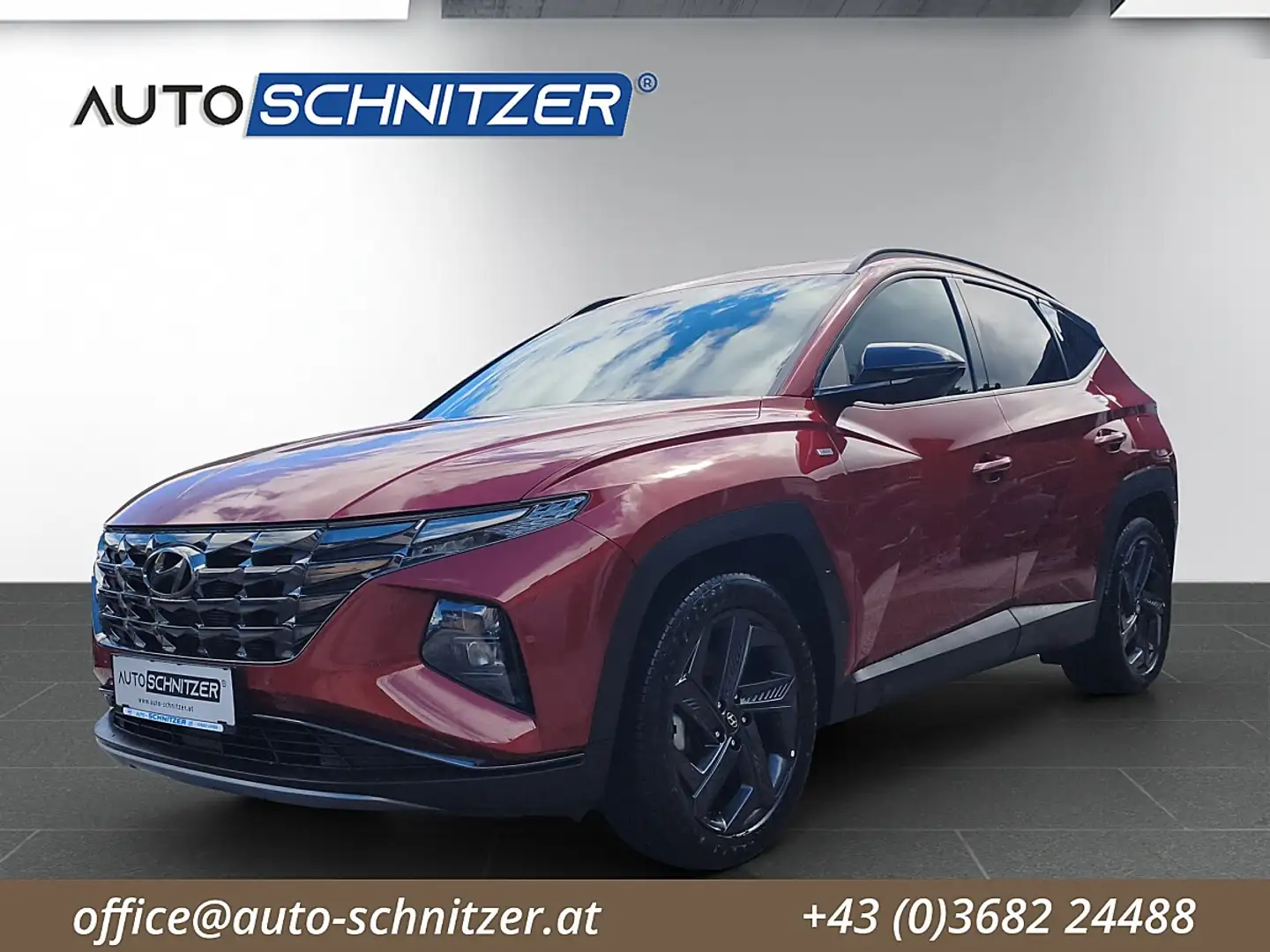 Hyundai TUCSON Tucson 1,6 CRDI 4WD 48V Trend Line Plus DCT Rot - 1