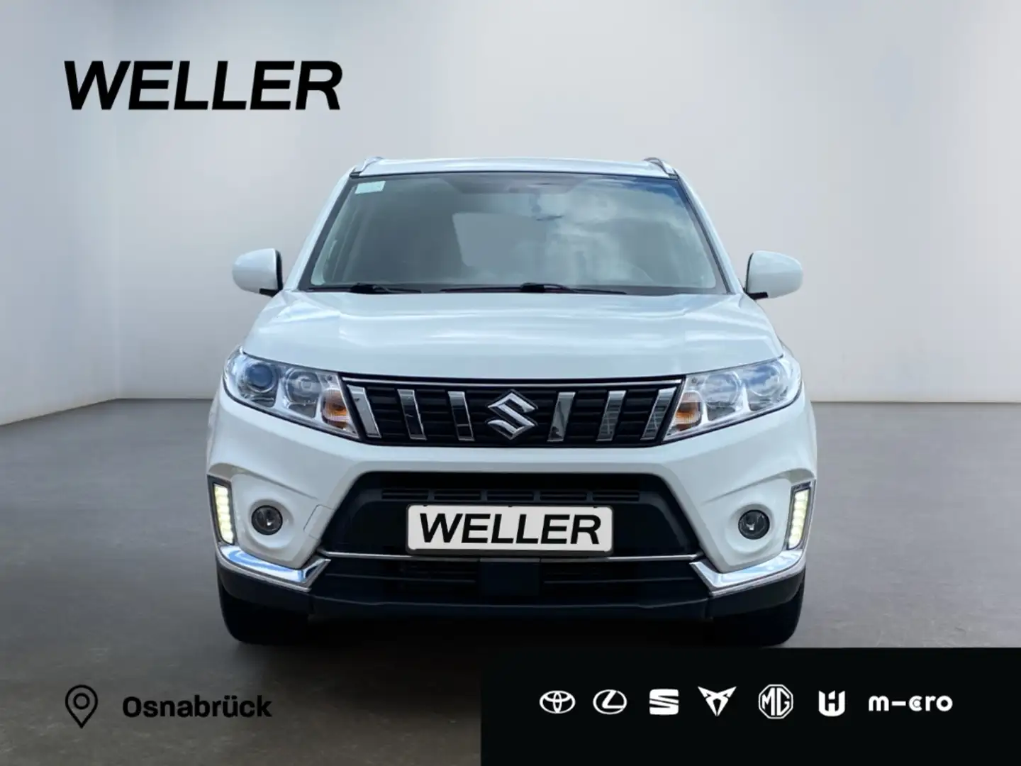 Suzuki Vitara 1.4 Boosterjet S *AHK*LED*ACC*Kamera*SHZ* Weiß - 2