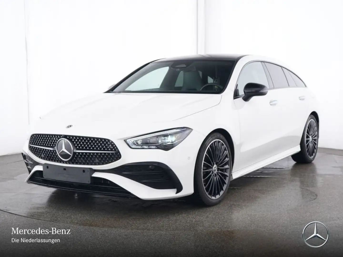 Mercedes-Benz CLA 200 AMG+NIGHT+PANO+AHK+MULTIBEAM+KAMERA+7G Weiß - 2