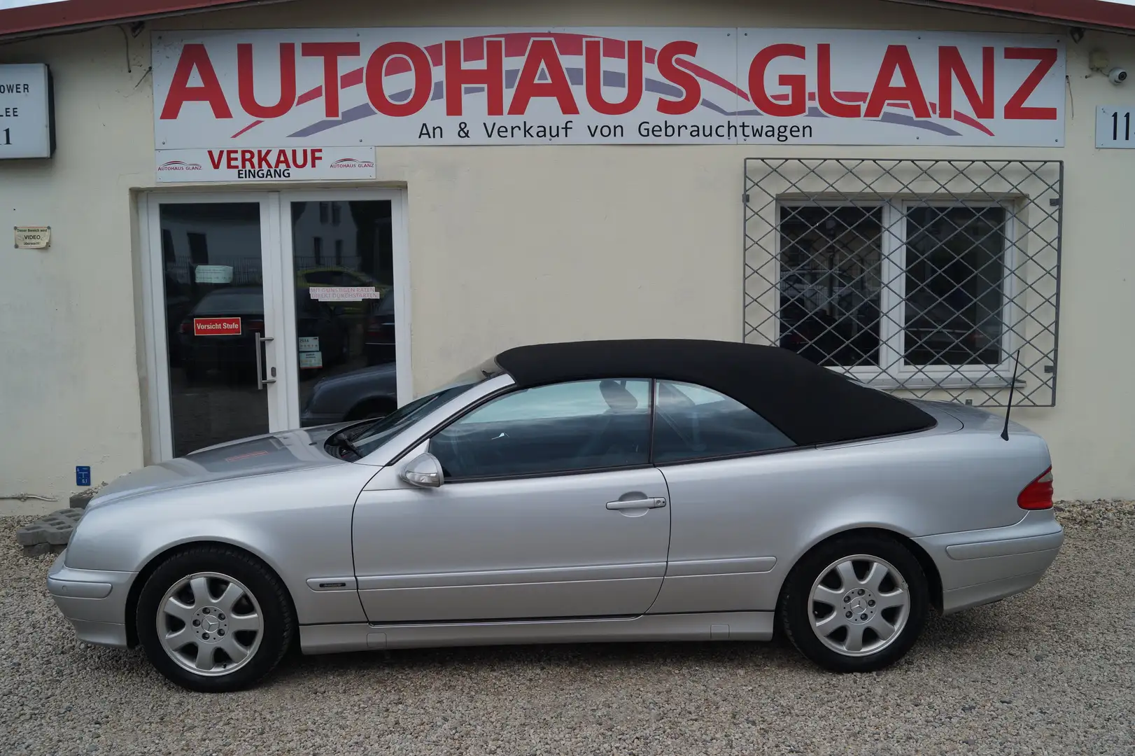 Mercedes-Benz CLK 200 Cabrio Kompressor Avantgarde 60tkm Срібний - 2