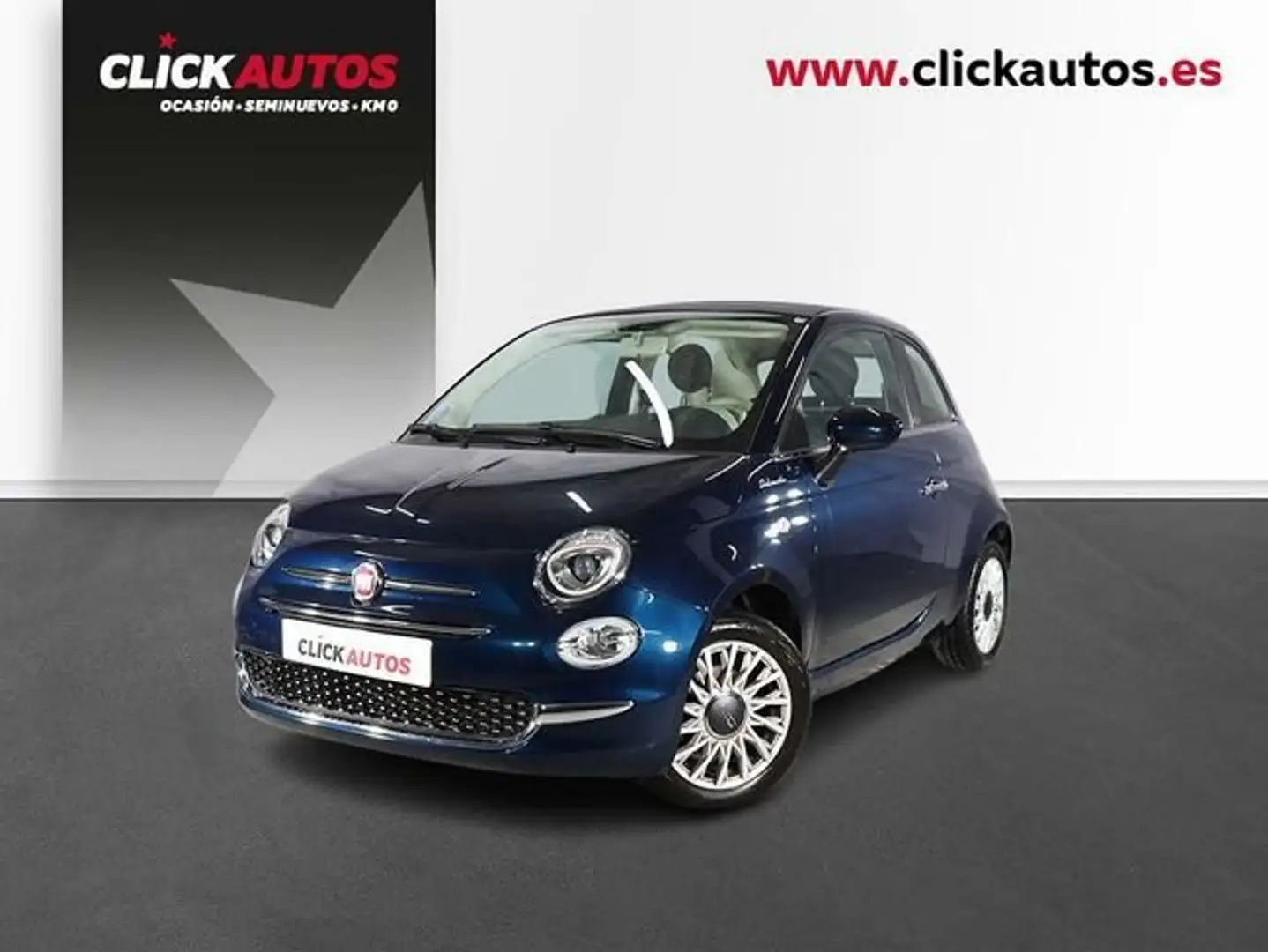 Fiat 500 1.0 Hybrid 70CV Dolcevita Azul - 1
