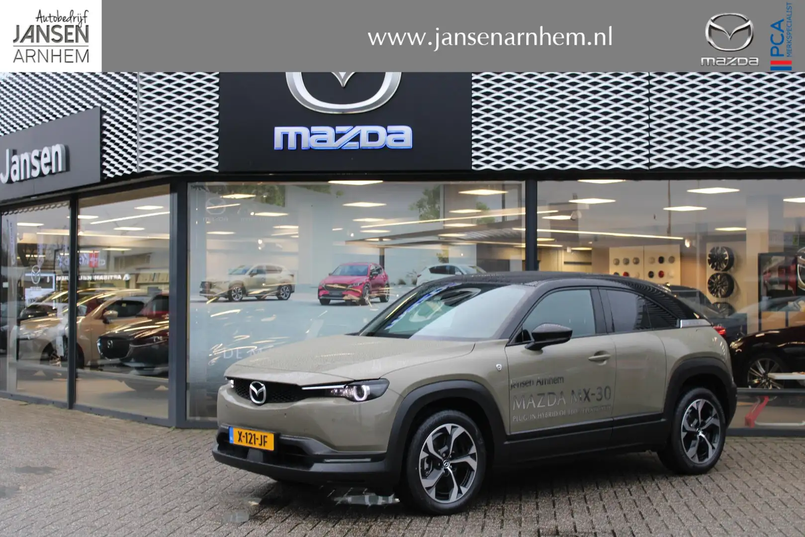 Mazda MX-30 e-SkyActiv R-EV 170 Makoto , Demovoordeel € 16.800 žuta - 1