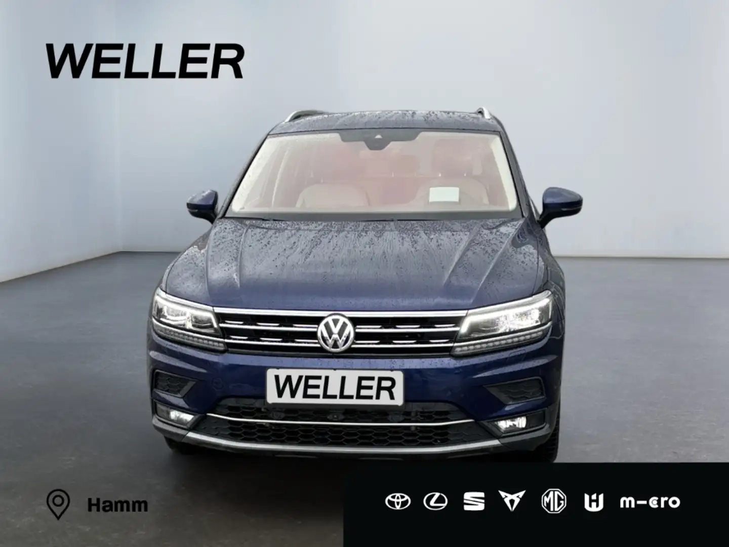 Volkswagen Tiguan 2.0 TDI 4M DSG Highline *AHK*360°*Standhz* Blau - 2
