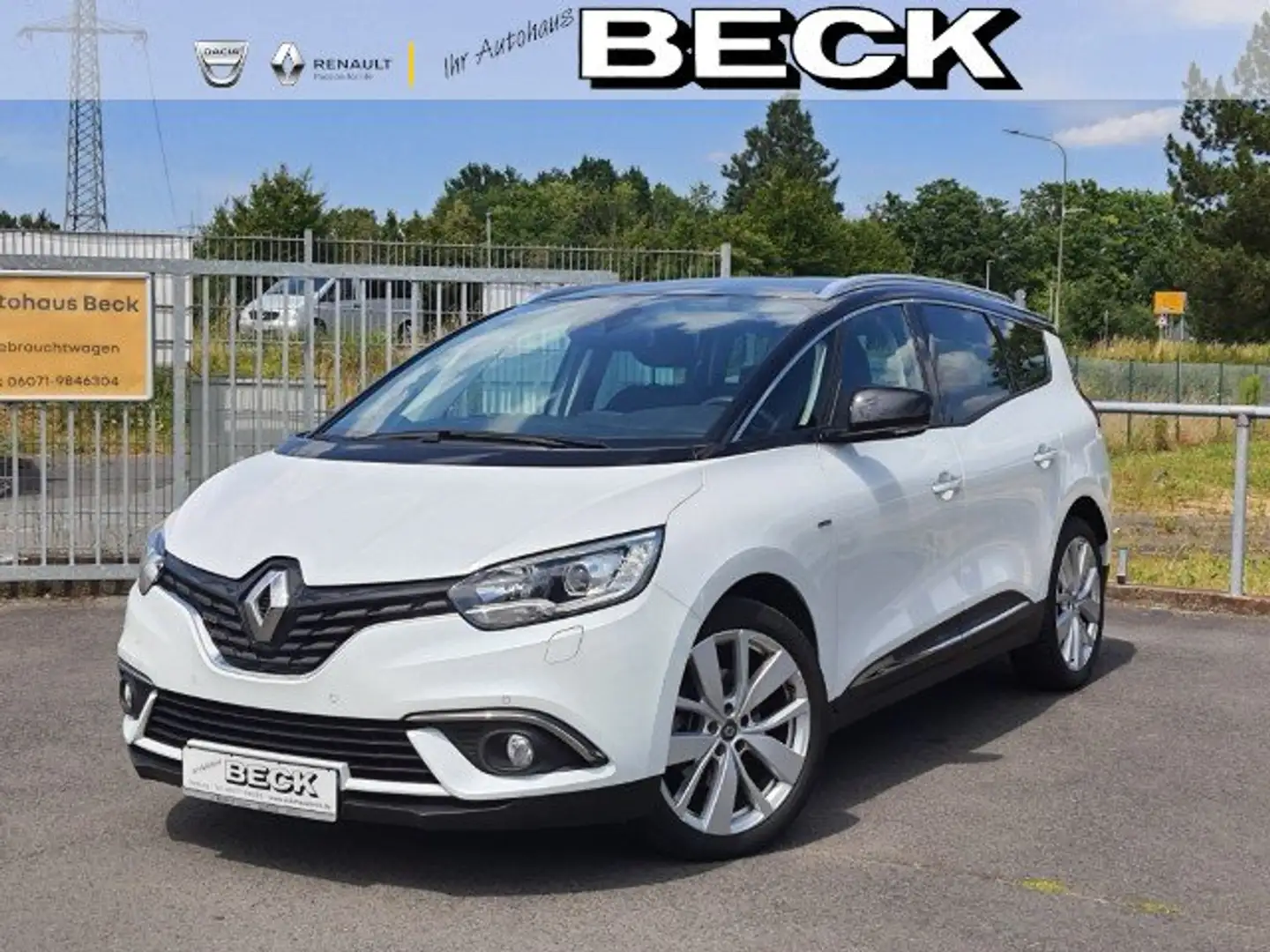 Renault Grand Scenic Limited Deluxe TCe 160 EDC | 7-Sitzer,Automatik,Kl Weiß - 1