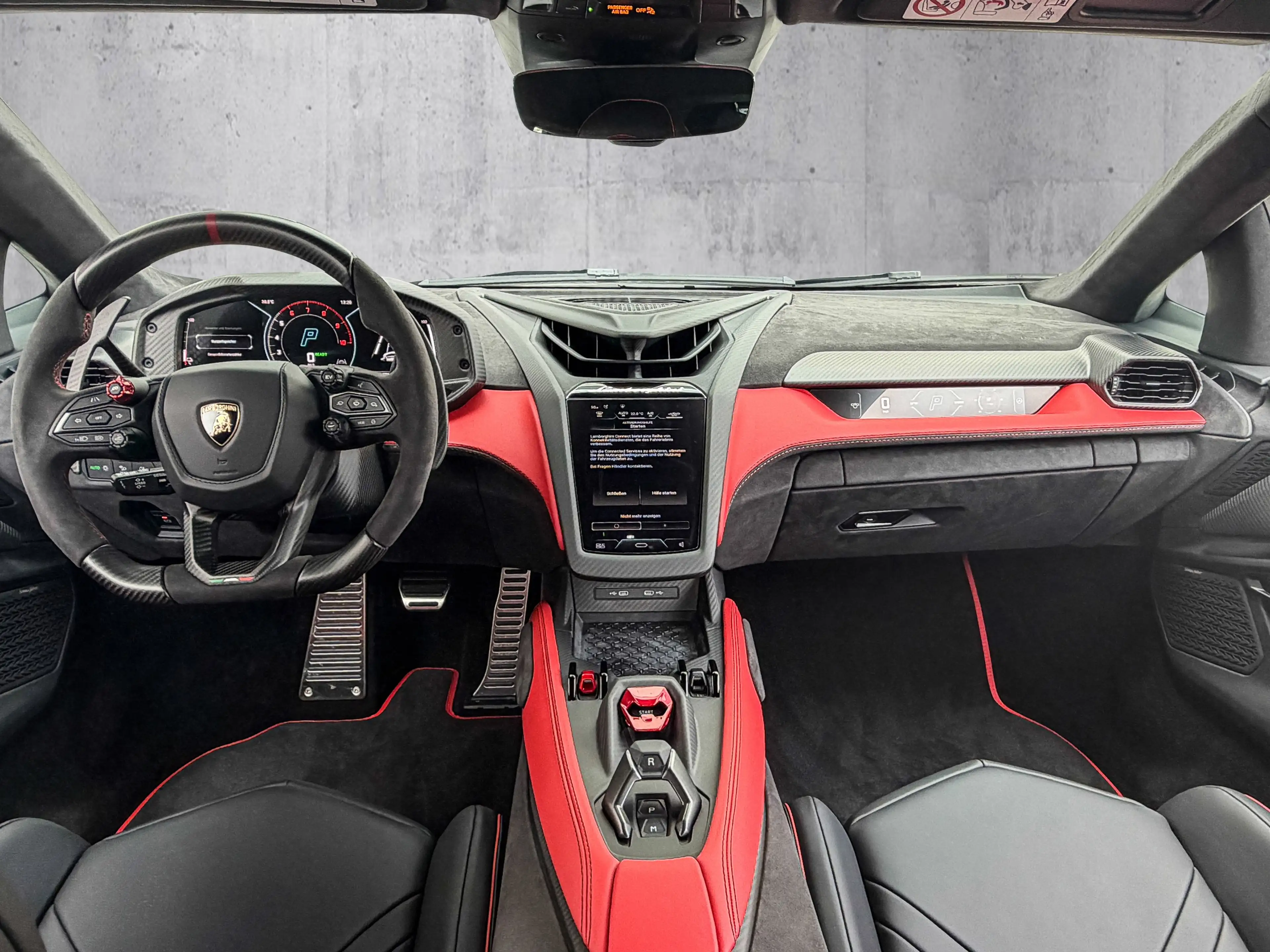Lamborghini Revuelto Nero Noctis, Carbon, Corsa Tex — photo 7