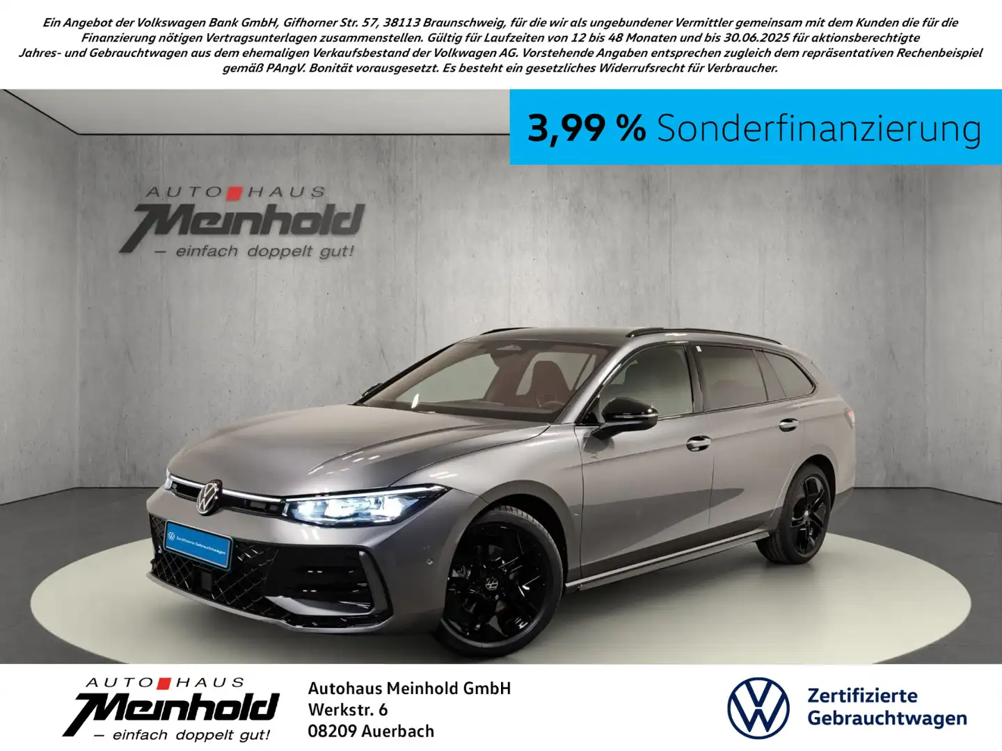 Volkswagen Passat Variant 2.0 TDI DSG R-Line Black Style Grey - 1