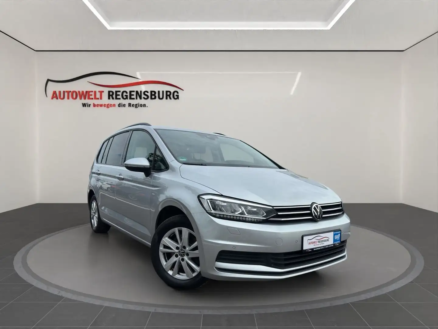 Volkswagen Touran 2.0 TDI DSG LED NAVI ACC ALCANT AHK TOT-W Silber - 1