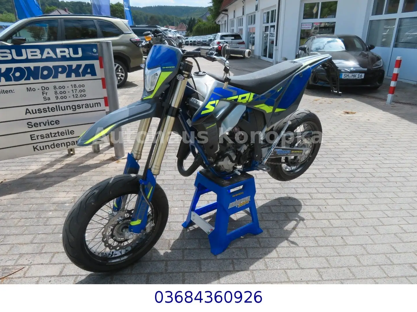 Sherco 1.25 SM 2025 4,99% Azul - 1