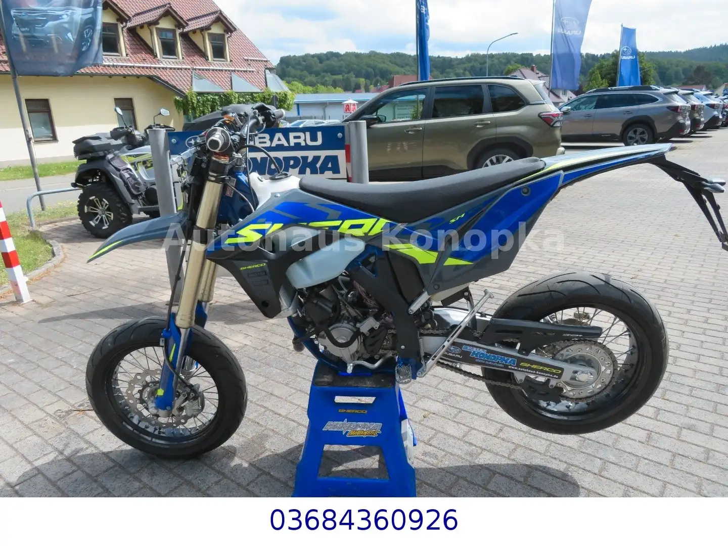 Sherco 1.25 SM 2025 4,99% Azul - 2
