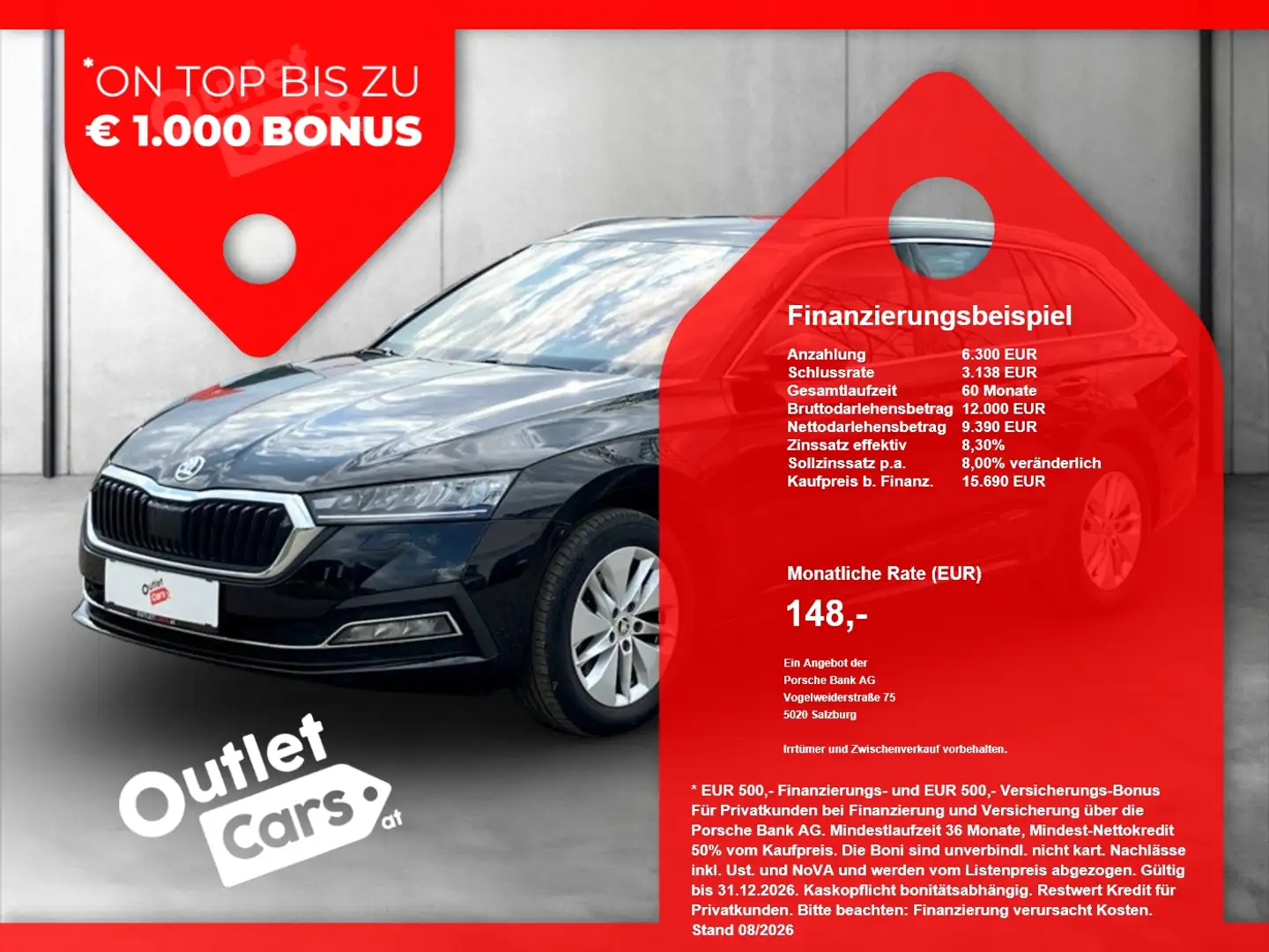 Skoda Octavia Combi 2.0 TDI AHK+LED+NAVI+RFK+Virtual Schwarz - 1