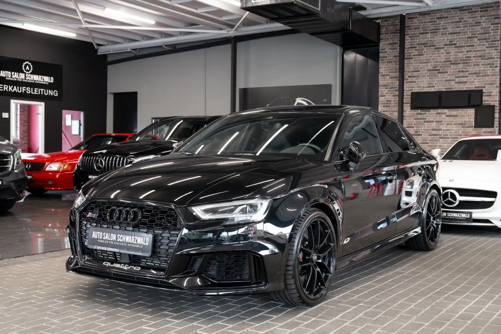 Audi RS3 Limousine|RS-SITZE&ABGAS|VIRTUAL|B&O|2.HAND Schwarz - 2