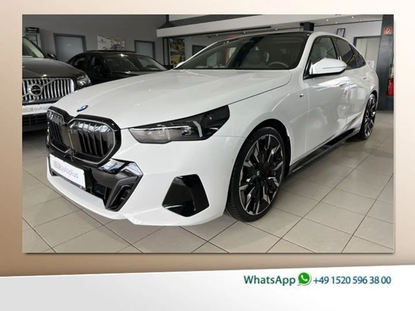 BMW 540 540d xDrive M Sportpaket Pro Sitzklima HeadUp Weiß - 1