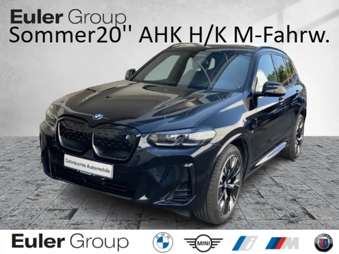 BMW iX3 M-Sport Sommer20'' AHK H/K M-Fahrw. ParkAss+   HUD Noir - 1