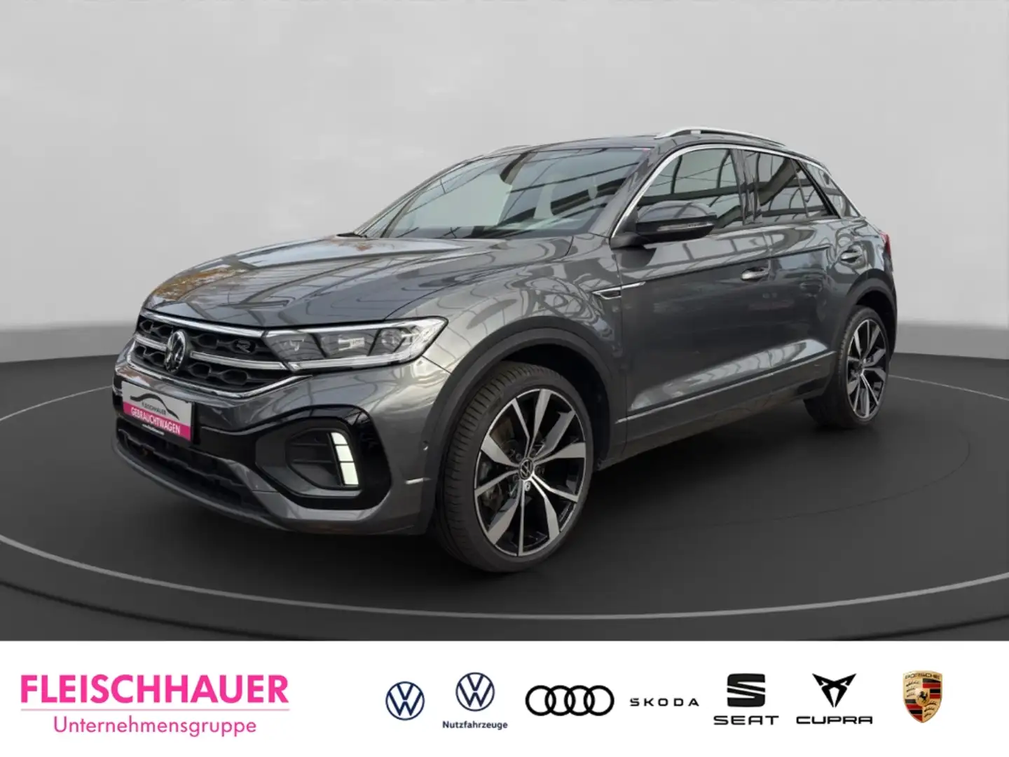 Volkswagen T-Roc R-Line 2.0 TSI 4M Matrix+Navi+Pano+19''+VC+Kamera Grau - 1