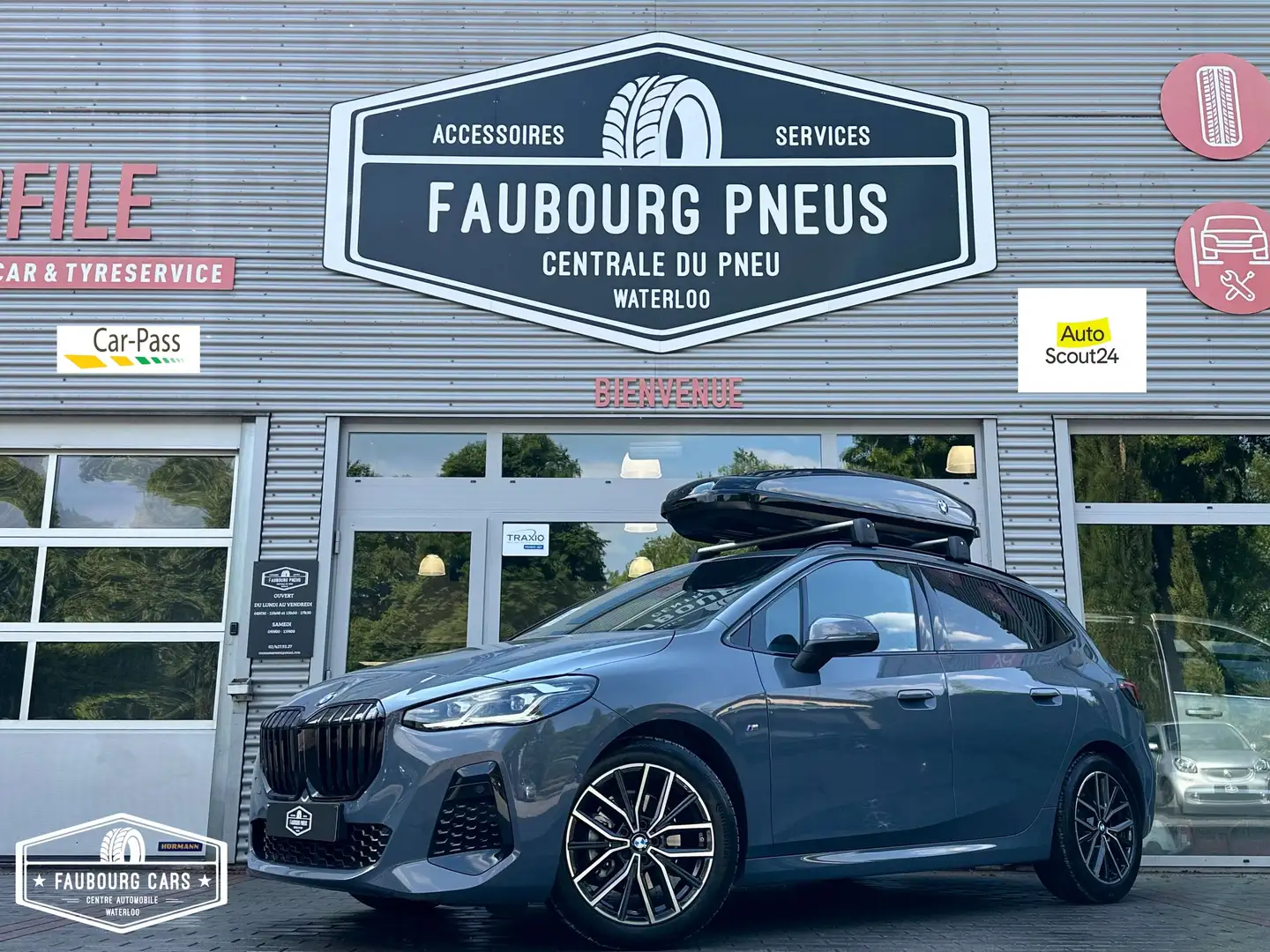 BMW 218 *1-PROP/1-OWNER*FULL-M-PACK*PANO*HARMAN-KARDON* Gris - 1