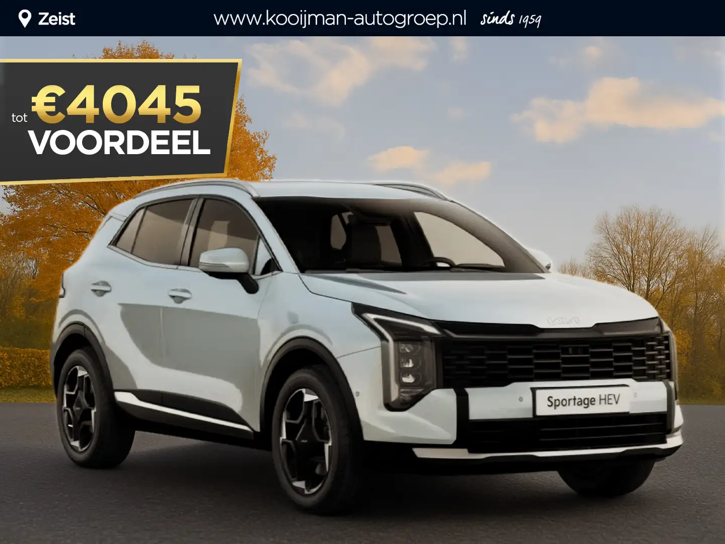 Kia Sportage 1.6 T-GDi Hybrid DynamicPlusLine Nu €4.045,- voord - 1