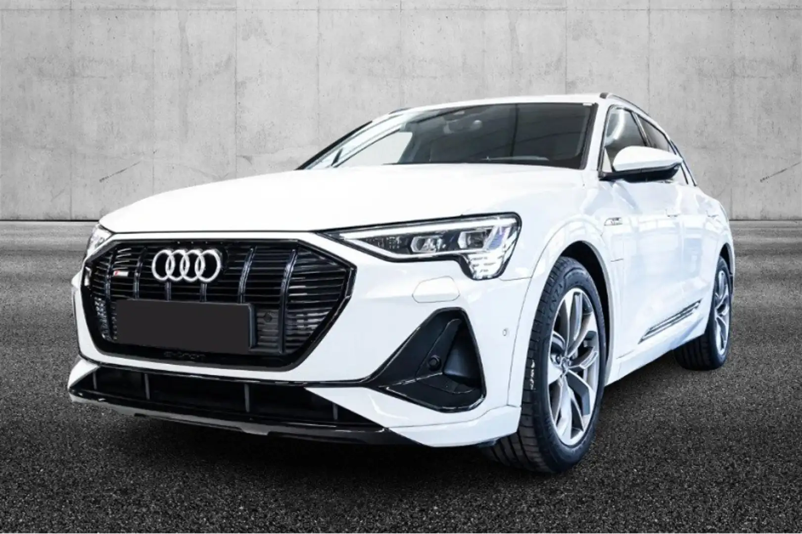 Audi e-tron 55 quattro S line edition Bianco - 1