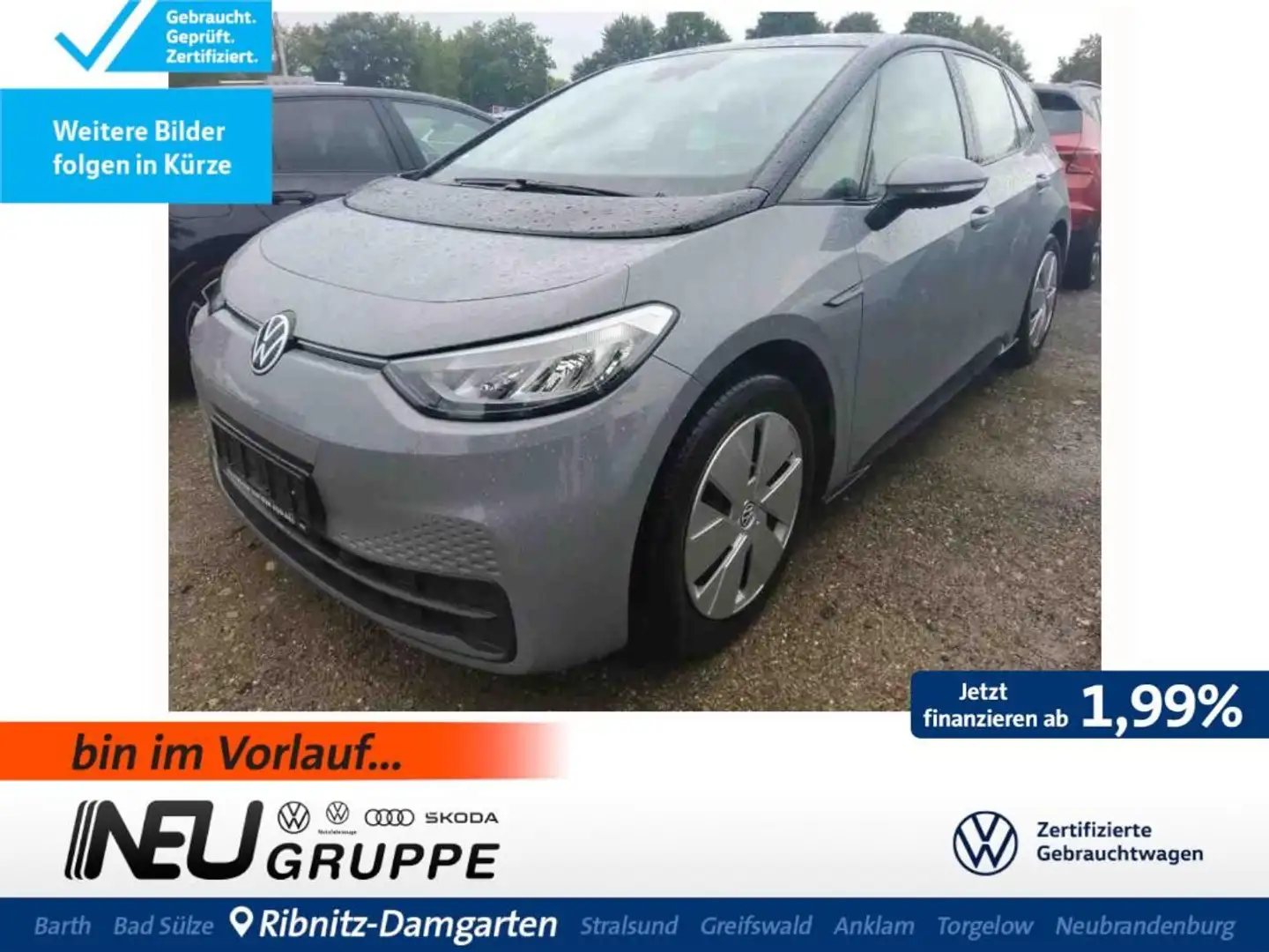 Volkswagen ID.3 Pro 62/58 kWh Kamera Keyless Access Gris - 1