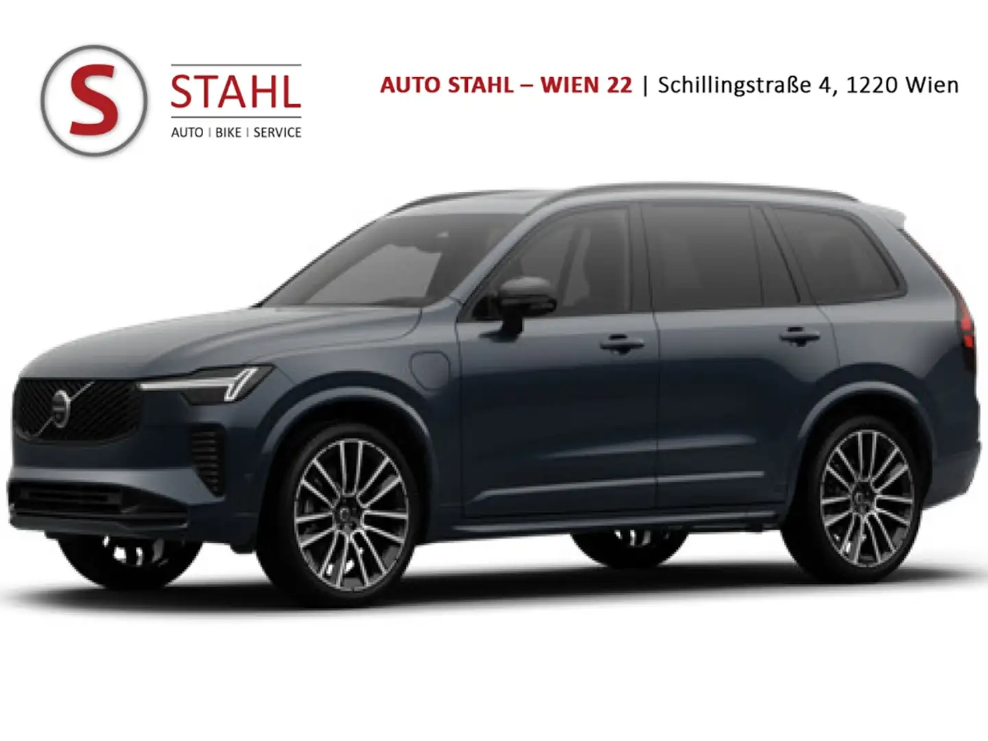 Volvo XC90 T8 AWD PHEV 18,8kWh Ultra Dark Executive Editio... Blau - 1