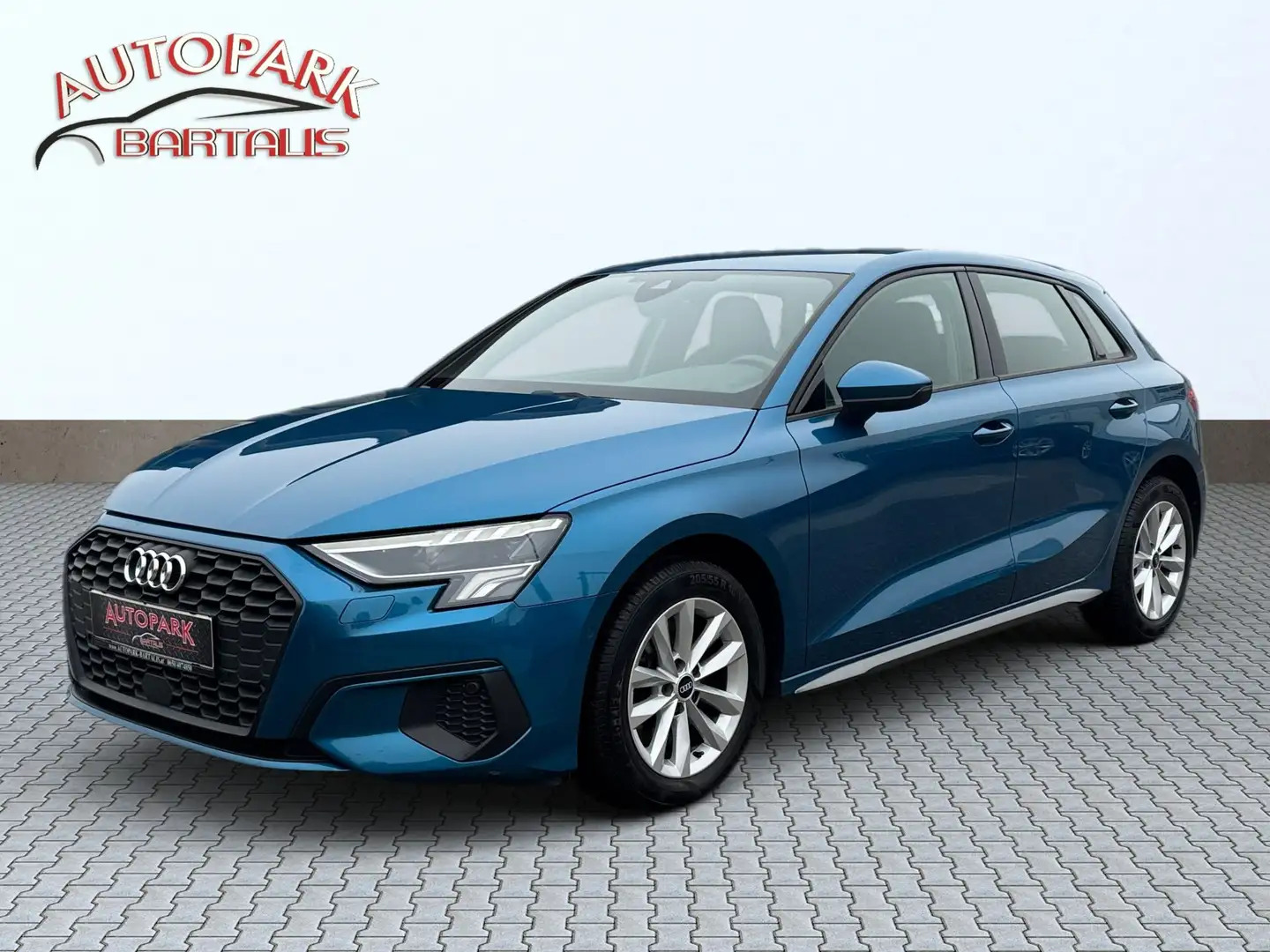 Audi A3 30 TDI**1.BESITZ**VIRTUAL**SHZ**NAVI** Blau - 1