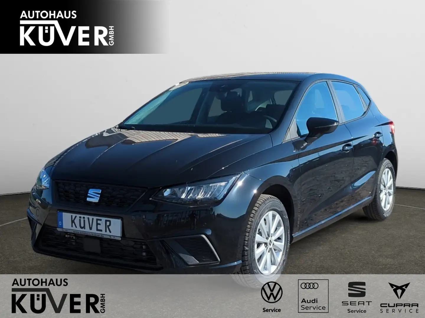 SEAT Ibiza Style 1.0 TSI DSG ACC+LED+Shzg.+PDC+GJR Schwarz - 1