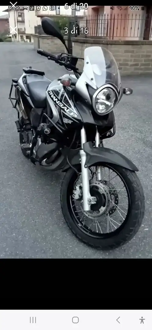 Honda Transalp xl700v Nero - 1