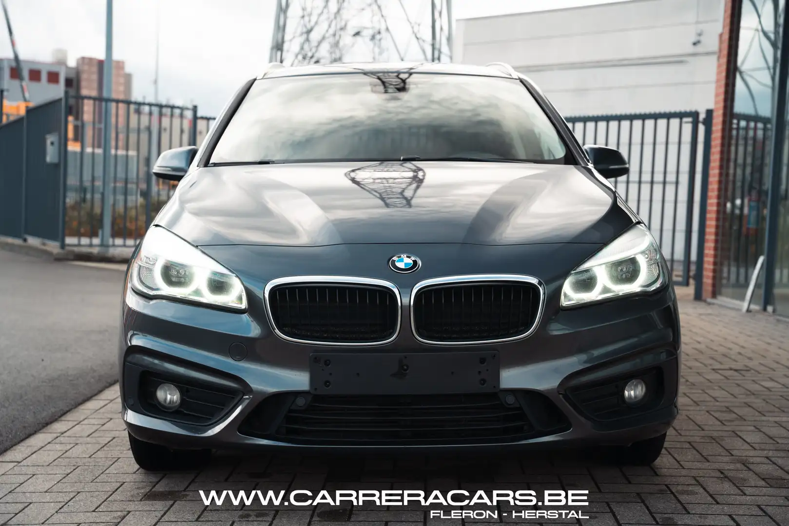 BMW 220 GranTourer*|PANO*KEYLESS*CUIR*NAVI*CRUISE*PDC*CLIM Gris - 2