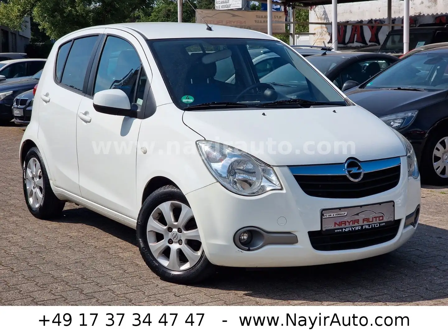 Opel Agila B Edition|Klima|Tüv NEU| ALU Beyaz - 1