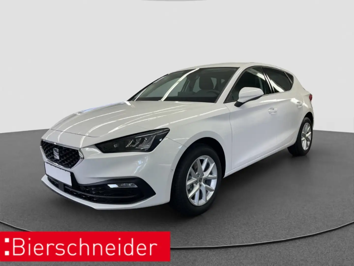 SEAT Leon 1.5 eTSI DSG Road Edition ab 199,- EUR mtl. NAVI A Blanc - 1