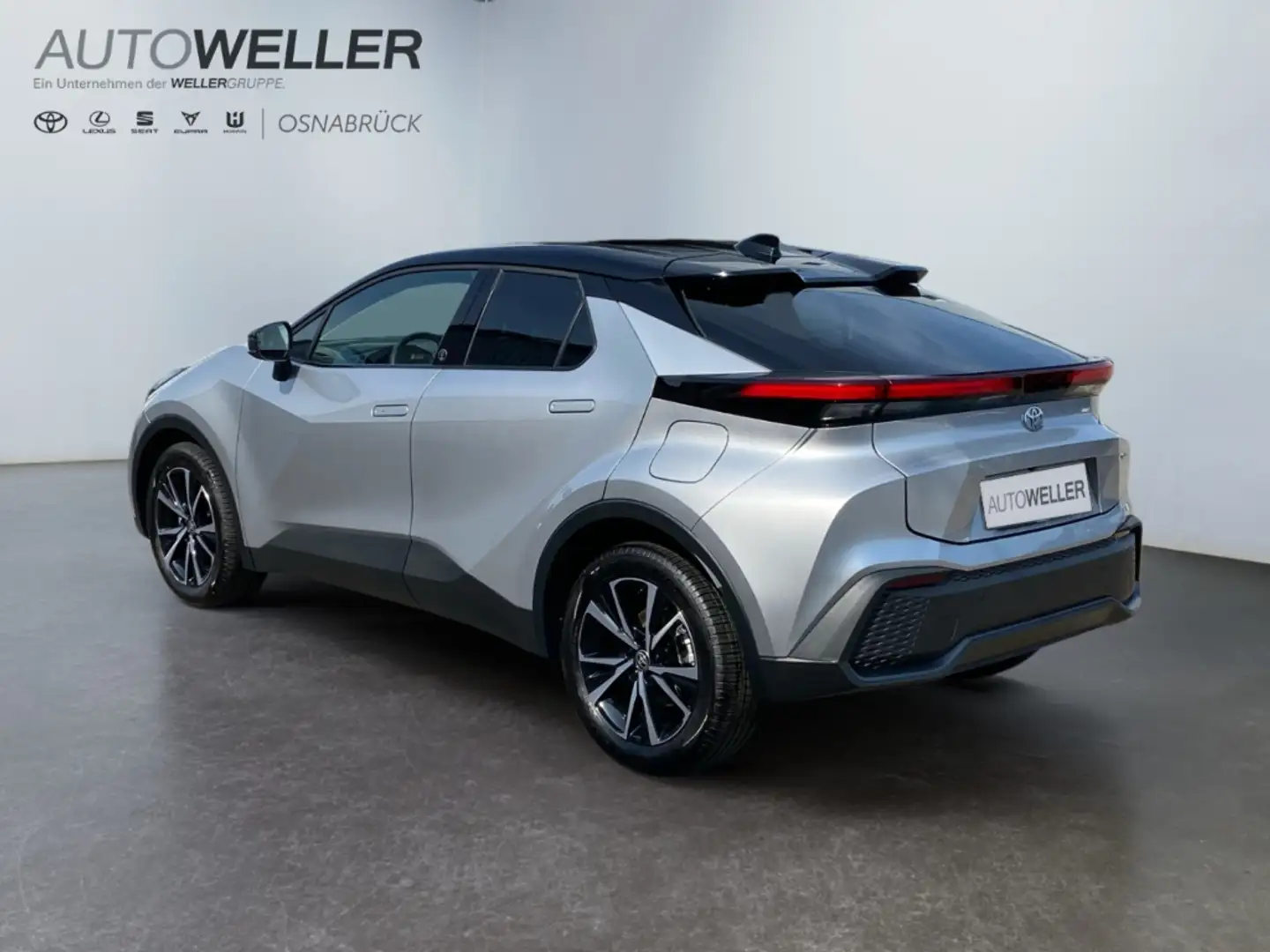 Toyota C-HR 1.8 Hybrid Team D *Navi*LED*CarPlay*Kamera* Argent - 2
