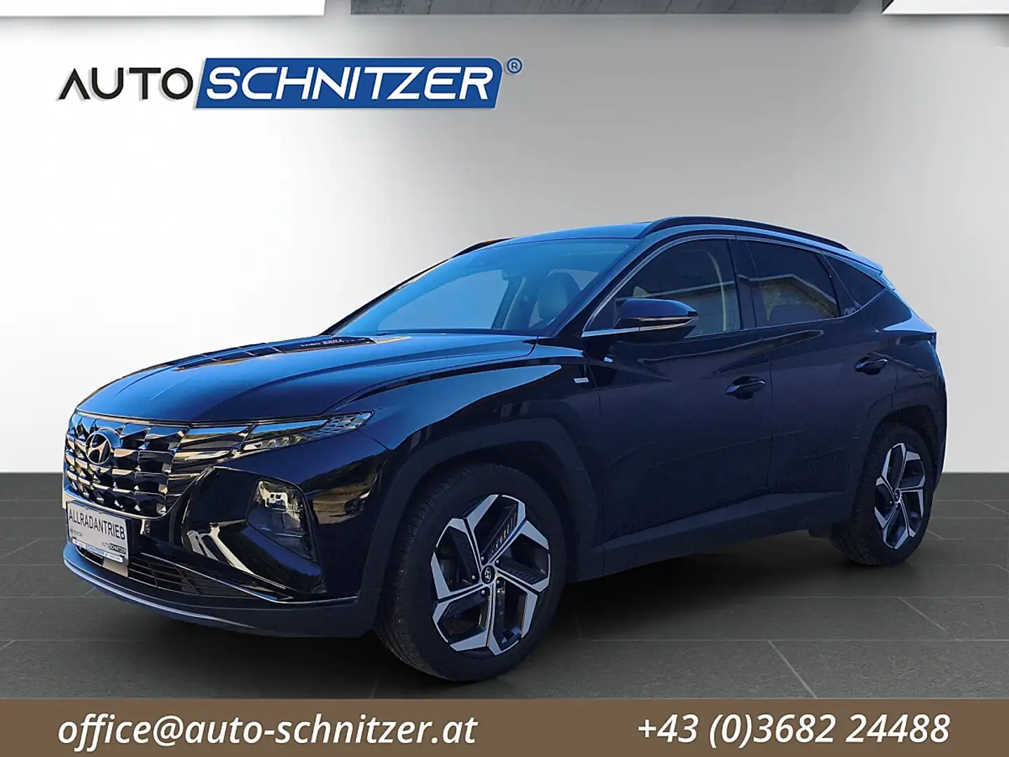 Hyundai TUCSON Tucson 1,6 CRDI 4WD 48V Prestige Line DCT Schwarz - 1