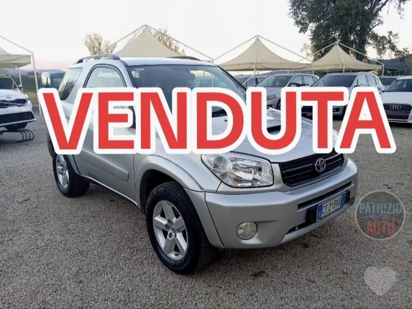 Toyota RAV 4 RAV4 3p 2.0 d-4d 16v Sol FL Argento - 1