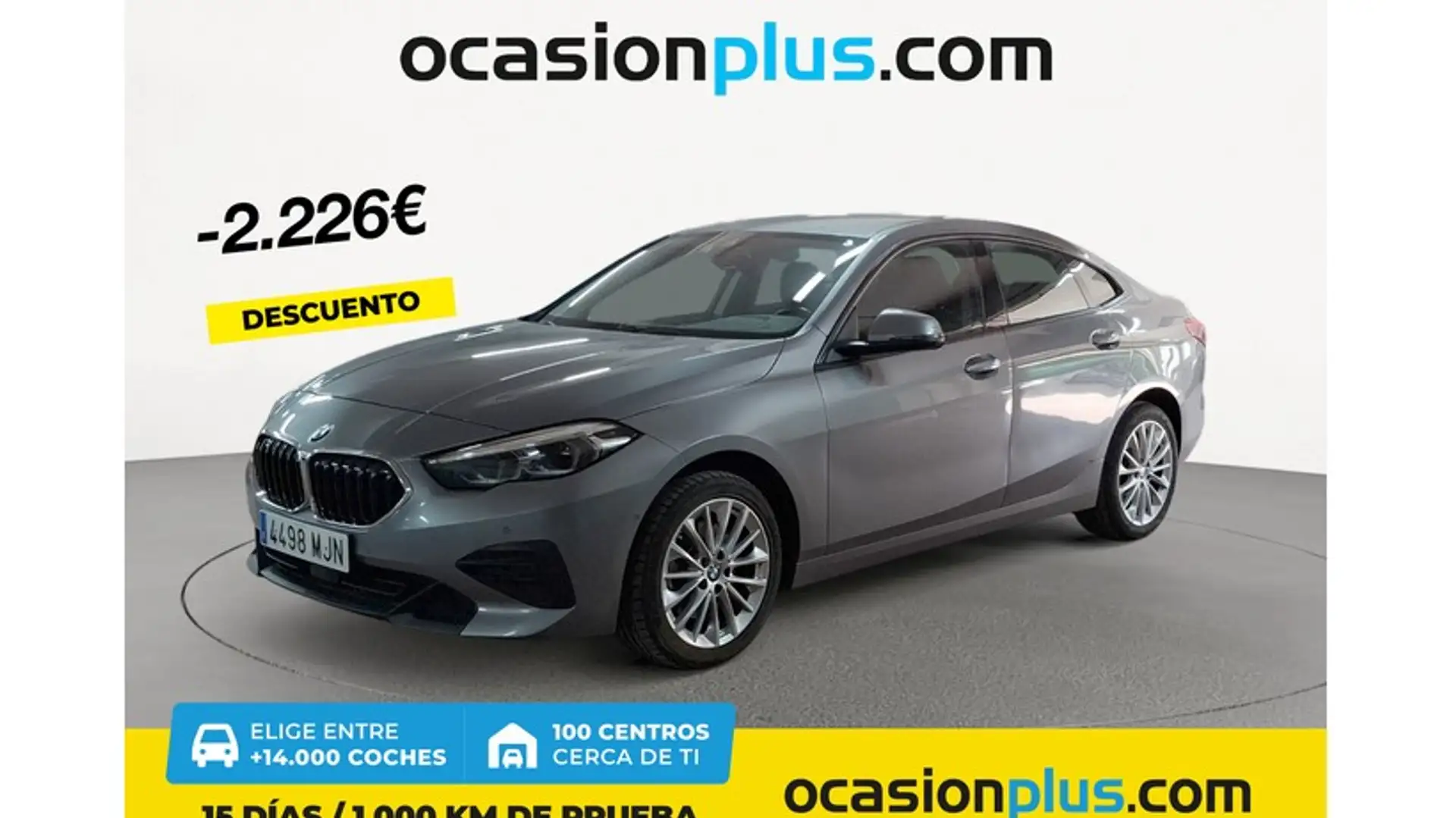 BMW 218 218iA Gran Coupé Gris - 1