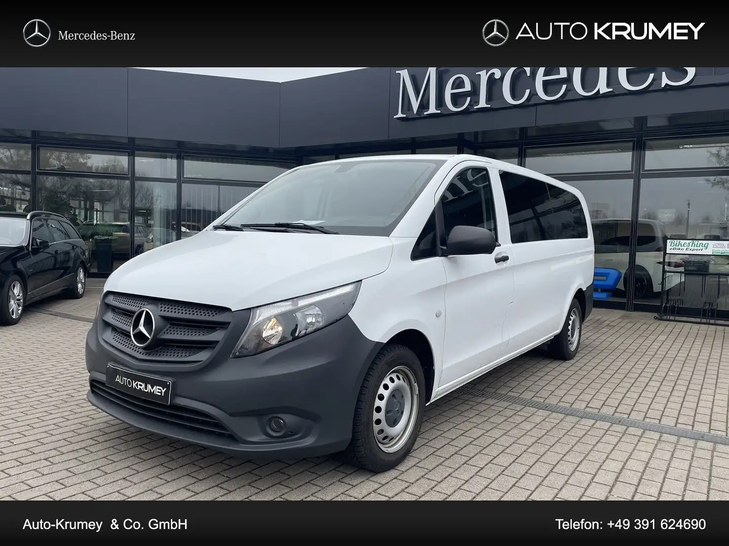 Mercedes-Benz Vito Tourer 114 CDI BlueTEC Pro extralang Klima Weiß - 1