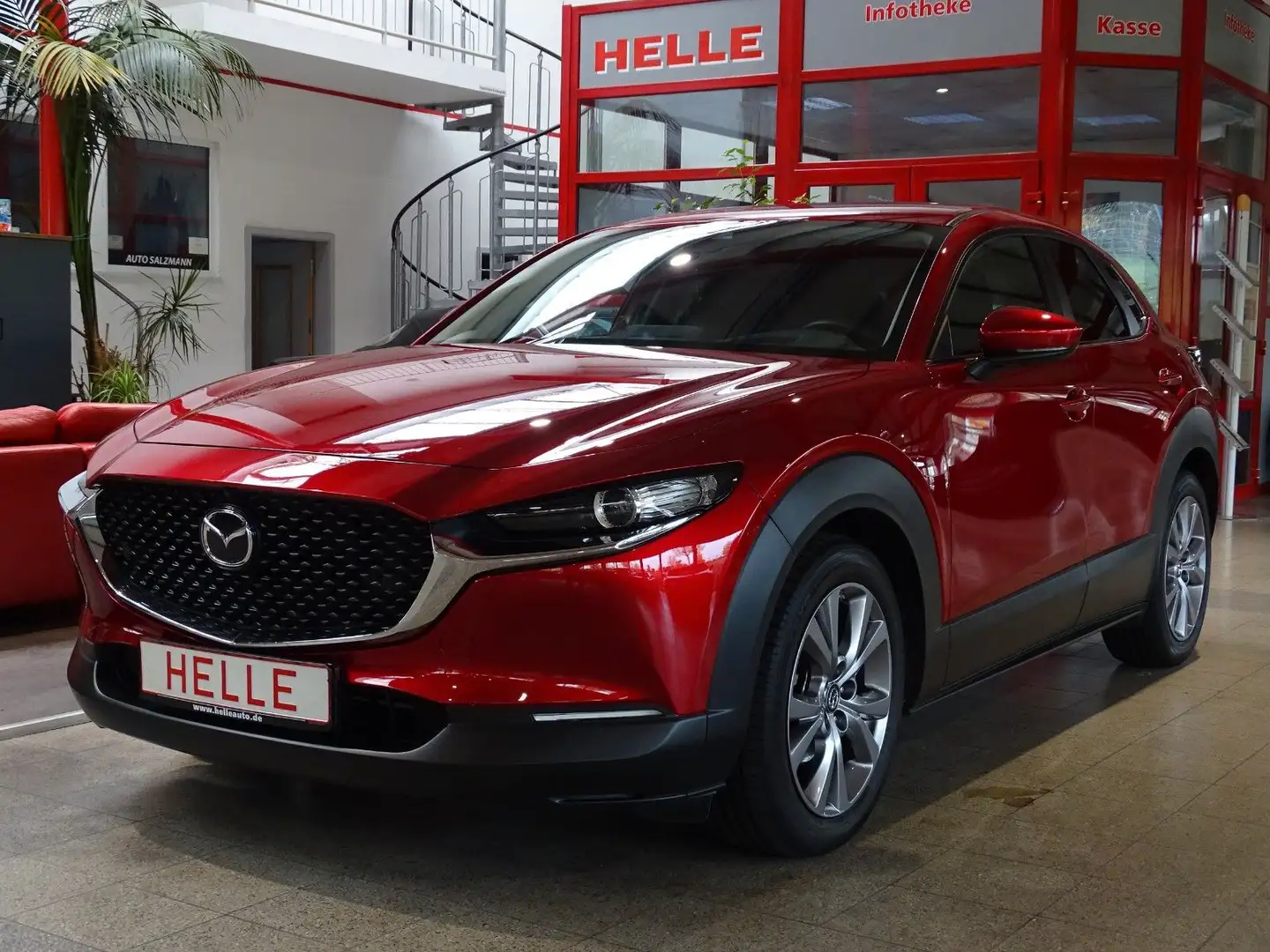 Mazda CX-30 Selection 2WD*360°+HUD+LED+ACC+DAB Rouge - 1